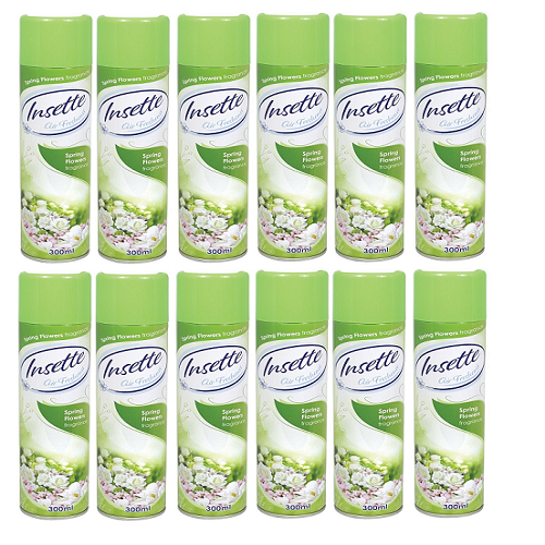 Insette Air Freshener Spring Flower (12 x 300ml)