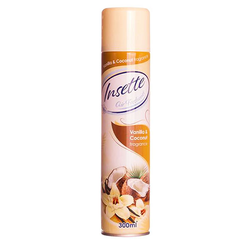 Insette Air Freshener Vanilla & Coconut 300ml 