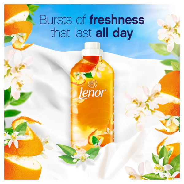 Lenor Fabric Conditioner Citrus & White Verbena 6 x 42 Wash 1.386L