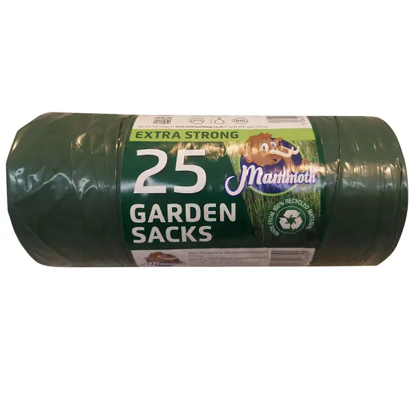 Mammoth Extra Strong Garden Sacks 80Ltr 25 Pack