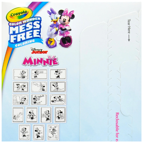 Crayola Disney Junior Minnie Colour Wonder Mess Free Set 