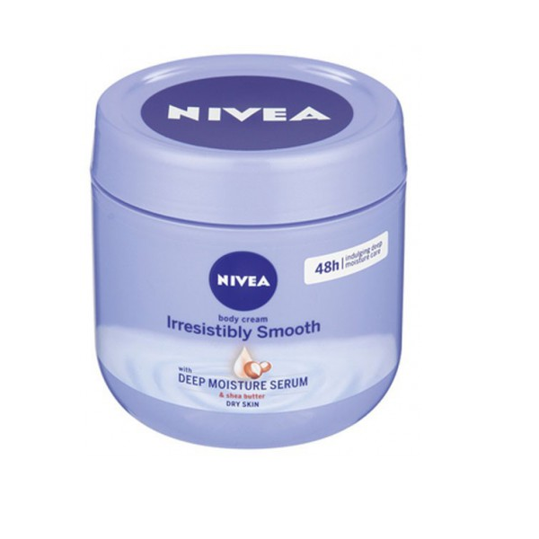 Nivea Irresistibly Smooth Body Cream Shea Butter 400ml Tub
