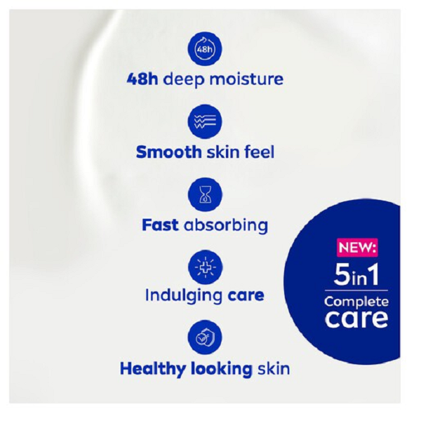 Nivea Irresistibly Smooth Body Cream Shea Butter 400ml Tub