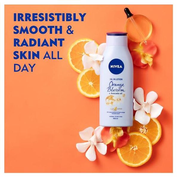 Nivea Oil In Lotion Orange Blossom & Avocado Oil 400ml