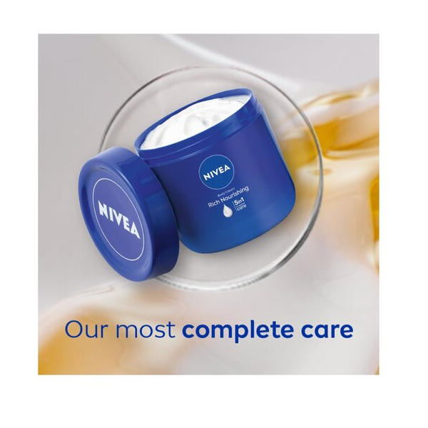 Nivea Rich Nourishing Body Cream 5 In 1 Care 400ml Tub