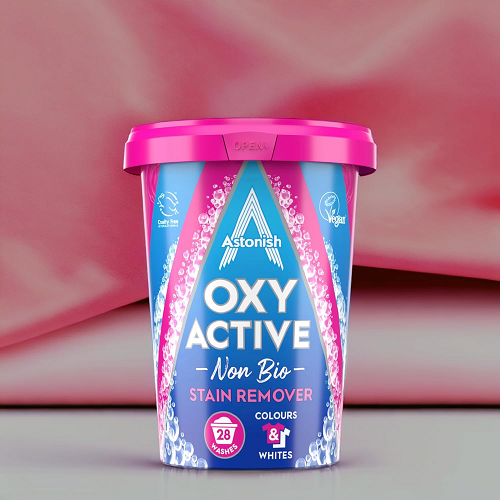 Astonish Oxy Active Non Bio Stain Remover 28 Washes 625g