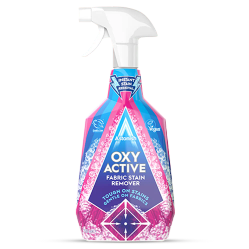 Astonish Oxy Active Fabric Stain Remover Spray 750ml
