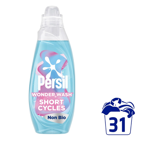 Persil Wonder Wash Laundry Detergent Sensitive 8 x 31 Wash 837ml