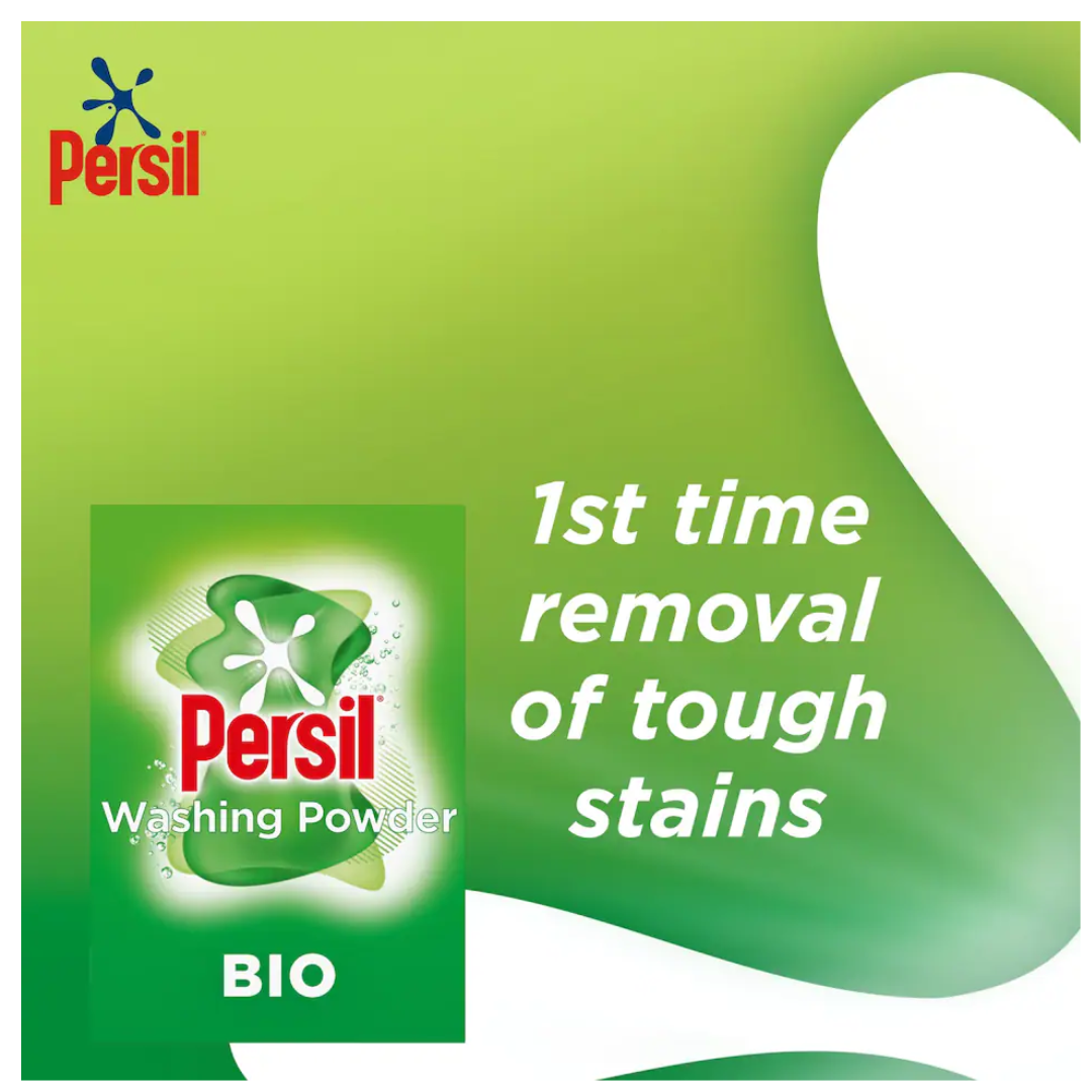 Persil Bio Laundry Washing Powder Family Pack 60 Washes 3kg