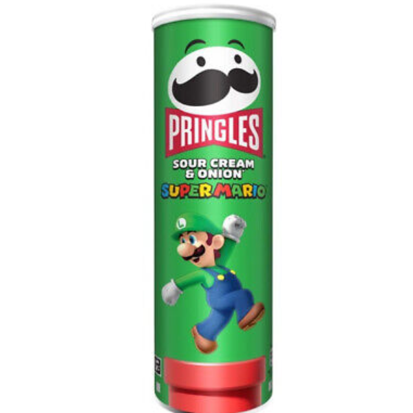Pringles Sour Cream & Onion Crisps 185g