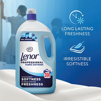 Lenor Professional Fabric Softener 4 Litre, Sea Breeze