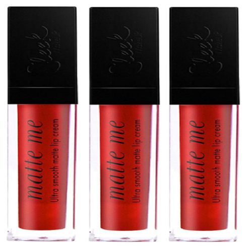 Sleek Make Up Matte Lip Cream 6ml Rioja Red (x3 Sticks)