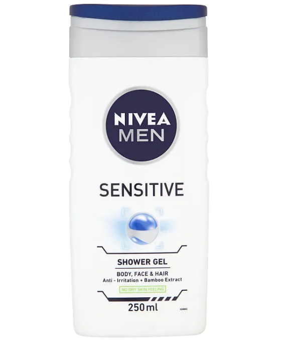 Nivea Men's Sensitive Shower Gel 250ml