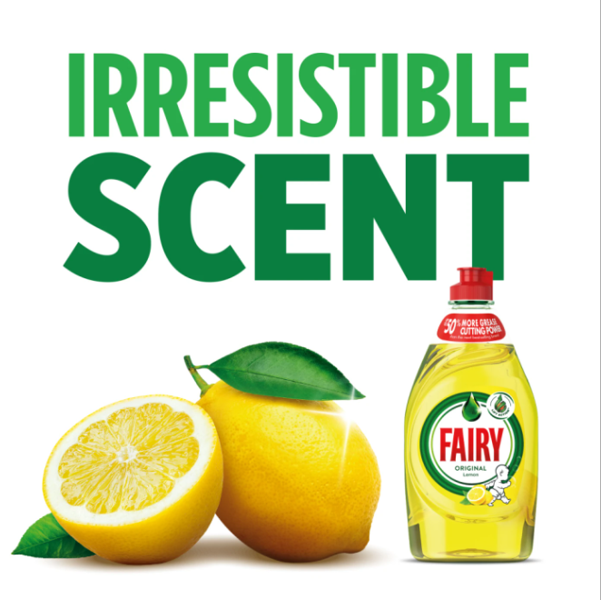 Fairy Clean & Fresh Washing Up Liquid Lemon 1450ML
