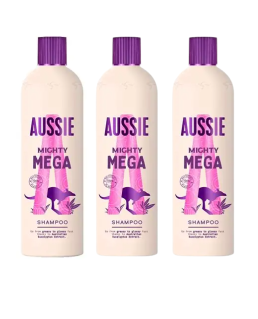 Aussie Mega Shampoo (3 x 675ml)