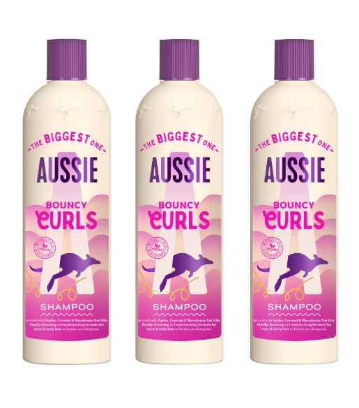 Aussie Bouncy Curls Shampoo (3 x 675ml)