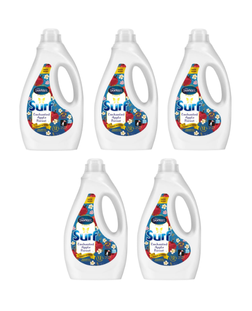 Surf Enchanted Apple Forest Laundry Detergent 44 Washes (5 x 44 Wash)