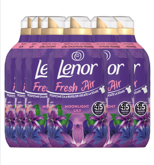 Lenor Outdoorable Conditioner Moonlight Lily (8 x 45 Washes)