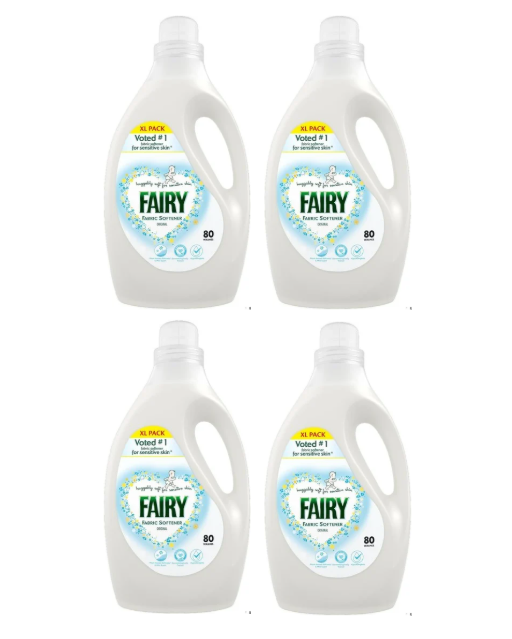 Fabric Fabric Softener for Sensitive Skin (4 x 80 Washes)