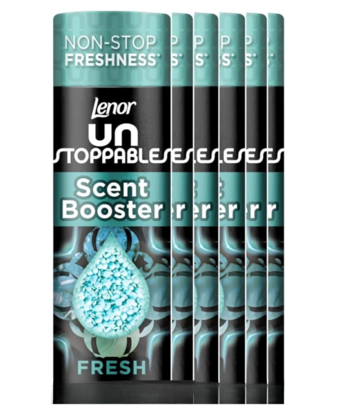 Lenor Unstoppables In-Wash Scent Booster Beads, Fresh (6 x 320g)