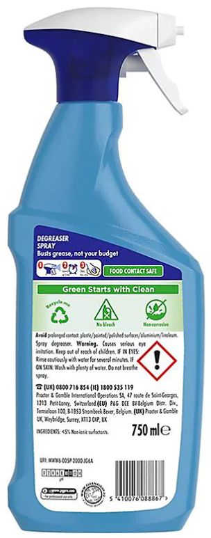 Deepio Professional Spray Degreaser 750ml