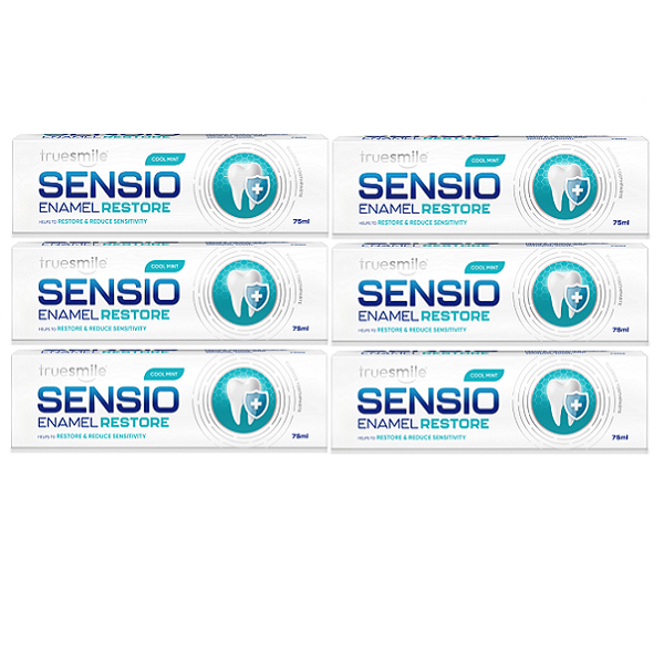 Truesmile Sensio Enamal Restore Toothpaste 6 x 75ml