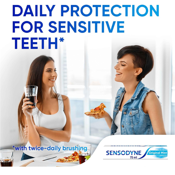 Sensodyne Daily Care Original Mint Toothpaste 4 x 75ml