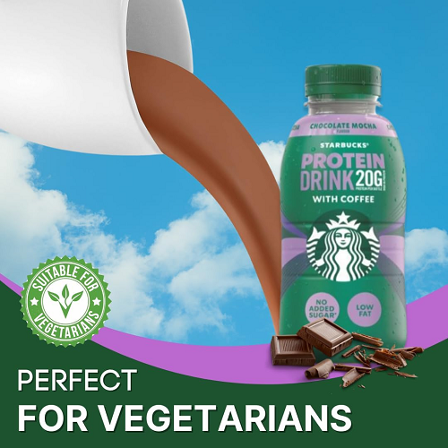 Starbucks Chocolate Mocha Flavour Protein Drink (8 x 330ml)
