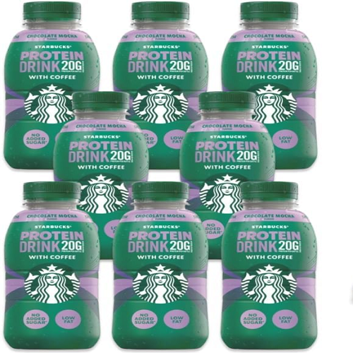 Starbucks Chocolate Mocha Flavour Protein Drink (8 x 330ml)