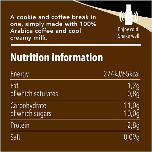 Starbucks Frappuccino Cookies & Cream Coffee Drink 8x 250ml