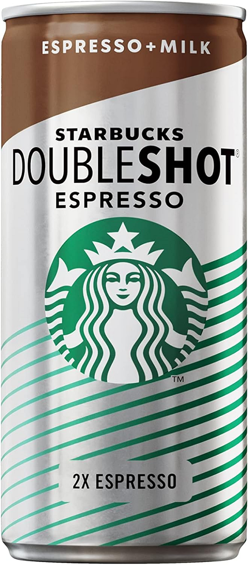 Starbucks Coffee Doubleshot Espresso + Milk Iced Coffee (12x 200ml)