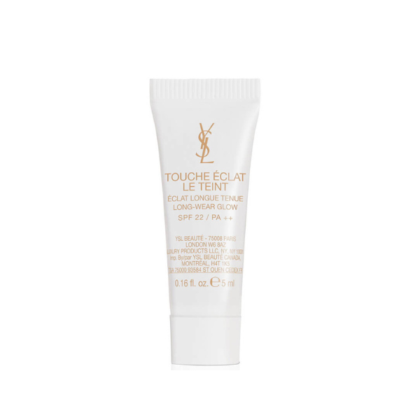 YSL Touche Eclat Le Tient Long-Wear Glow Foundation - B90 Beige 10 x 5ml Tubes