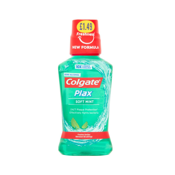 Colgate Plax Soft Mint Mouthwash 250ml