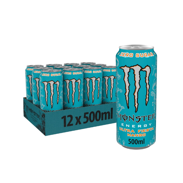 Monster Energy Drink Ultra Fiesta Mango 12 x 500ml
