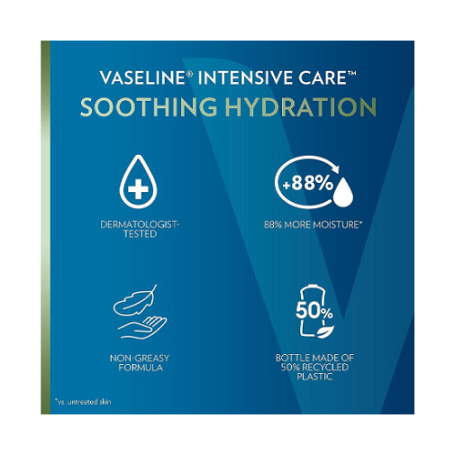 Vaseline Soothing Hydration With Aloe Vera 600ml