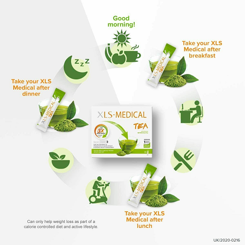 XLS-Medical Tea, Calorie 90 Sachets (30 Day Treatment)