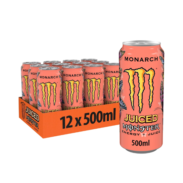 Monster Energy Drink Monarch 12 x 500ml