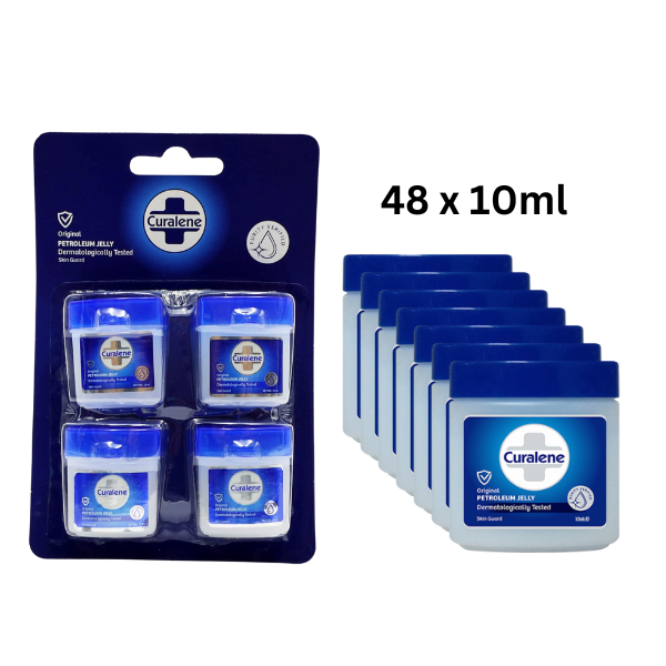 Curalene Original Petroleum Jelly 48 x 10ml Pocket Size Pots