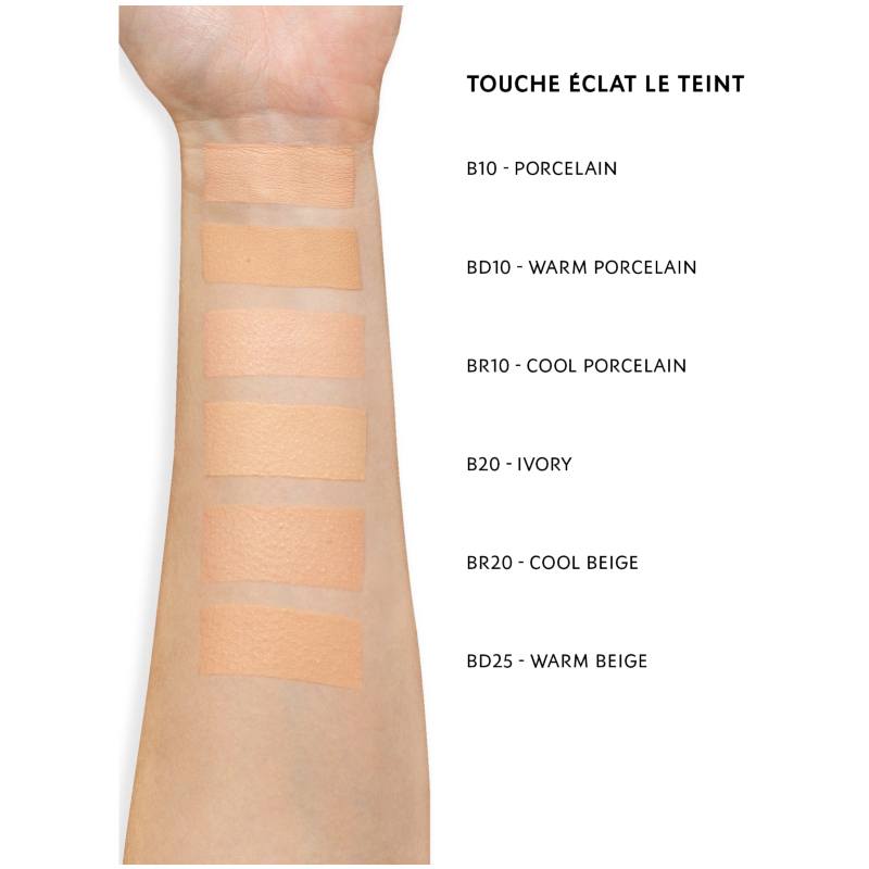 YSL Touche Eclat Le Tient Long-Wear Glow Foundation - BR 25 10 x 5ml Tubes