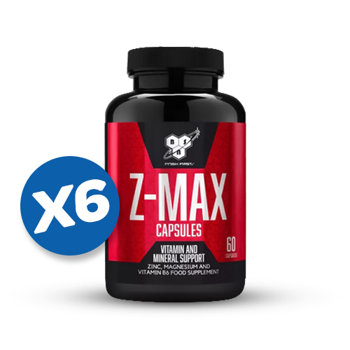BSN Z-Max Food Supplement Capsules (6 x 60) 
