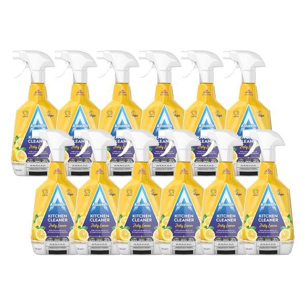 Astonish Kitchen Cleaner Zesty Lemon (12 x 750ml)