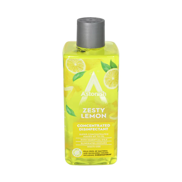 Astonish Concentrated Disinfectant Zesty Lemon 300ml