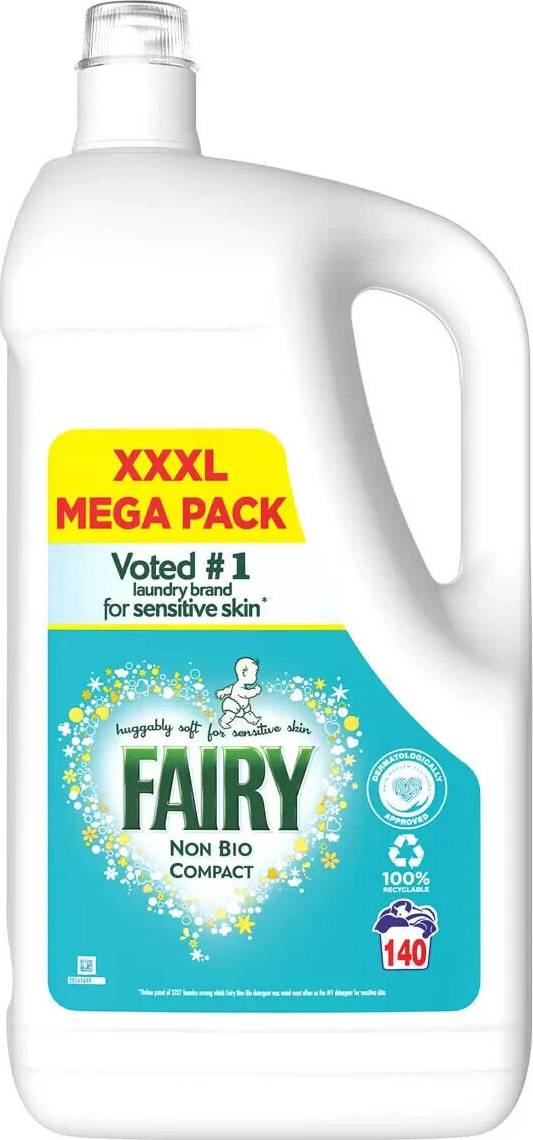 Fairy Platinum Non-Bio 140 Wash Detergent 