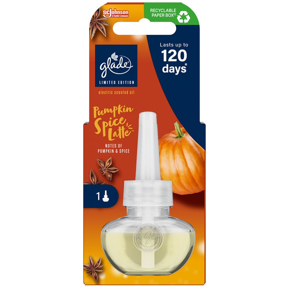 Glade Pumpkin Spice Latte Plug In Refill 20 ml