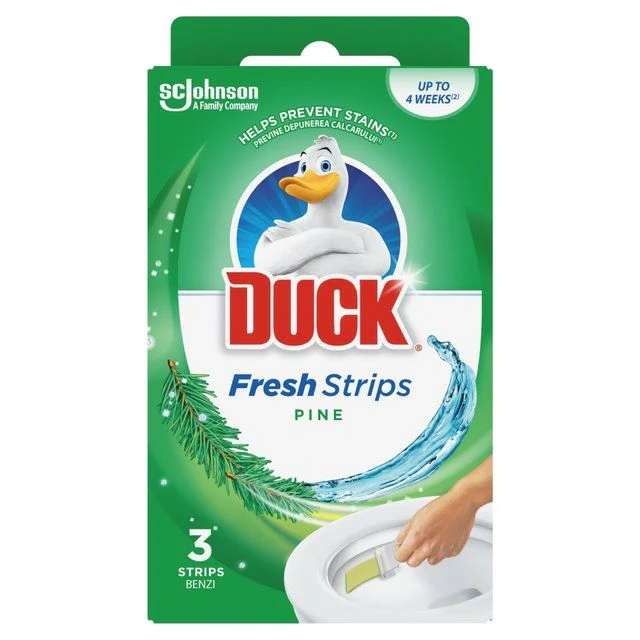 Duck Toilet Fresh Strips Pine scented 3 Pack