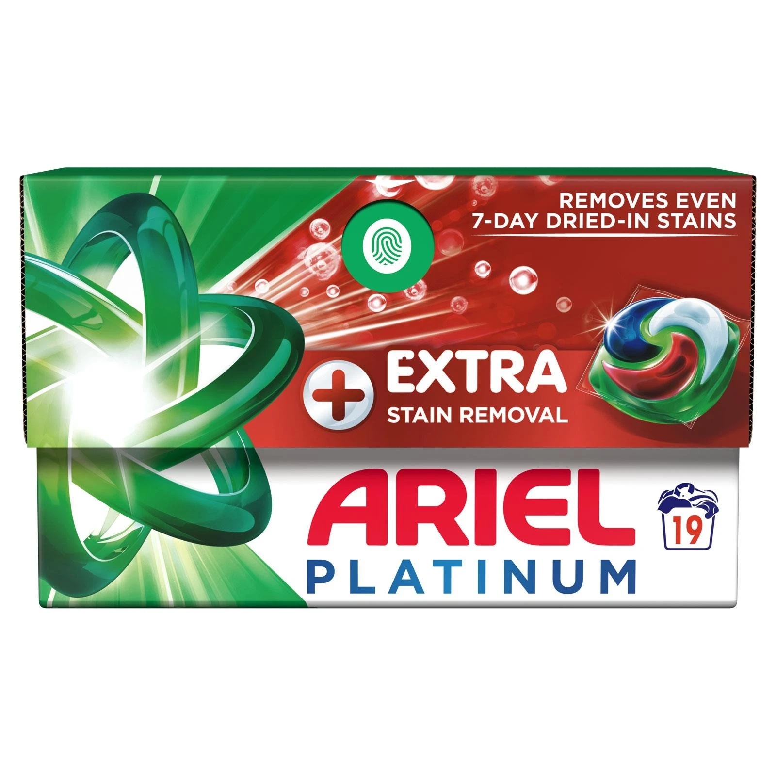 Ariel Platinum With Extra Stain Removal 19 Washes