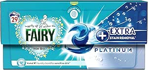 Fairy Platinum With Extra Stain Removal 29 Washes 
