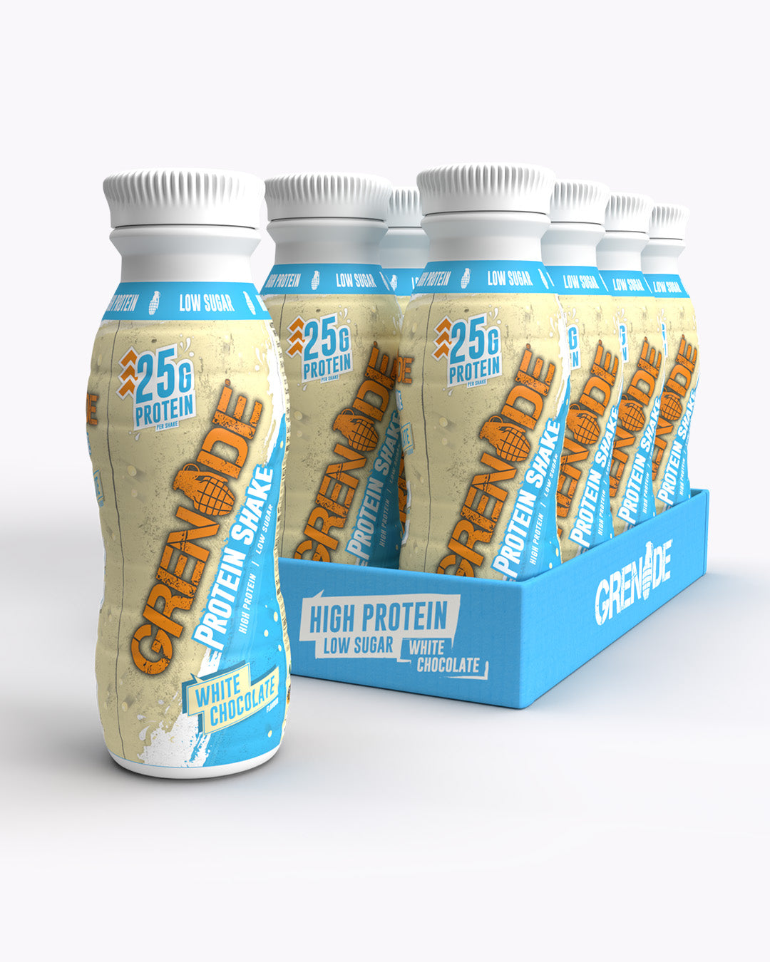 Grenade White Chocolate Protein Shake 330ml x 8