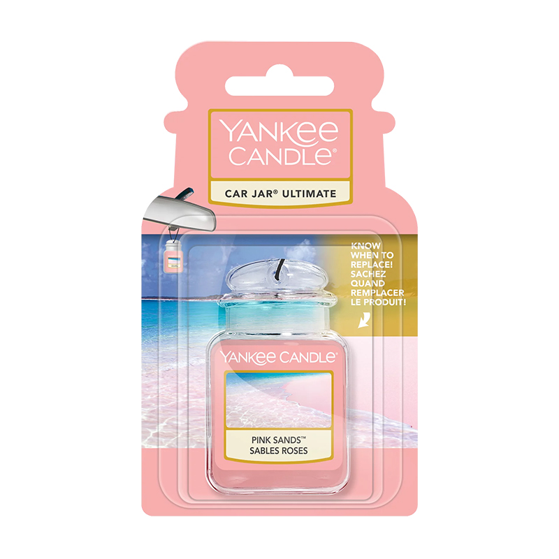 Yankee Candle 3D Car Air Freshener Pink Sands Fragrance