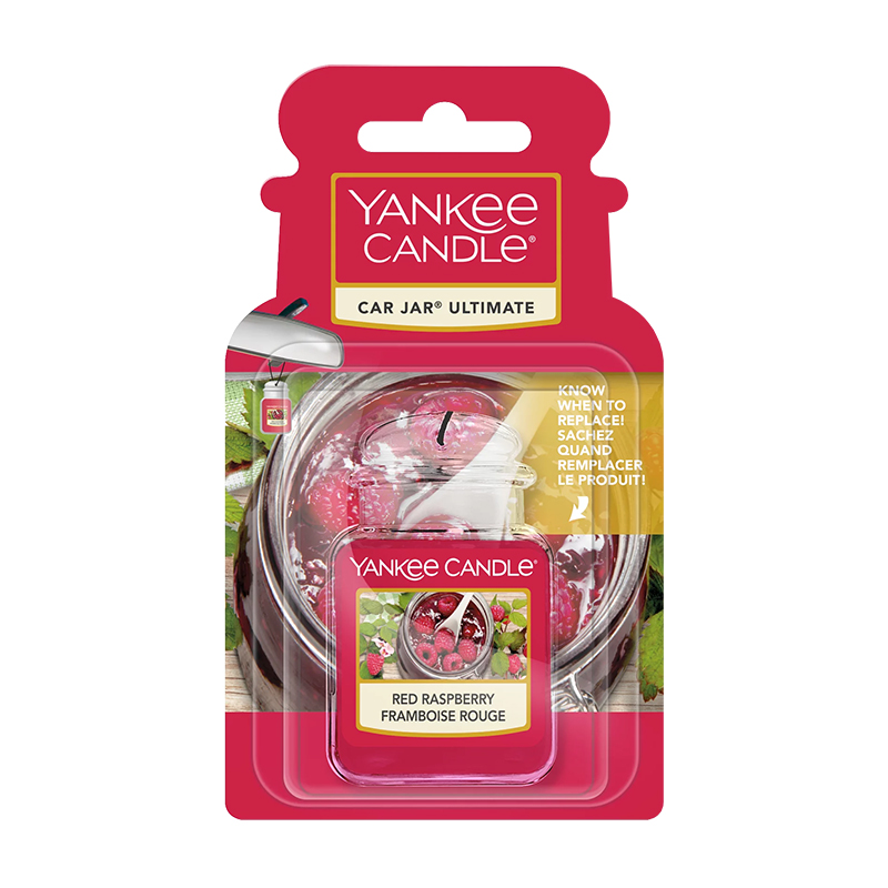Yankee Candle 3D Car Air Freshener Red Raspberry Fragrance